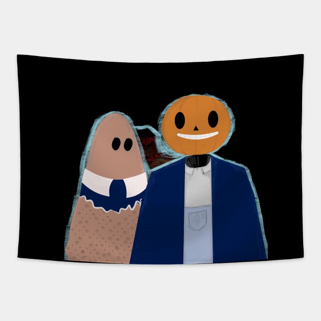 Halloween Gothic Tapestry by notthatparker