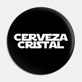 Cerveza Cristal - white Pin