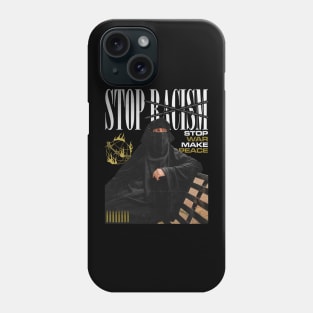 Stop Racism make love Phone Case