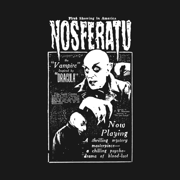 Nosferatu (white version) by TerrorTalkShop