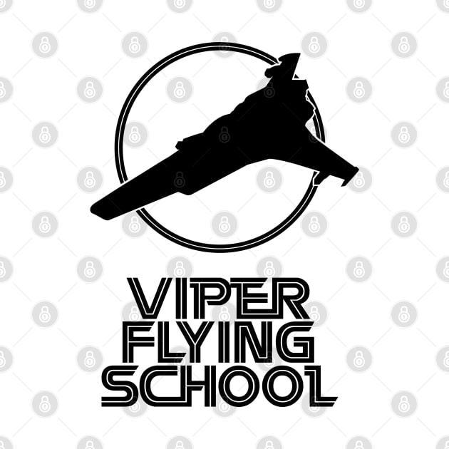 Viper Flying School Sci-Fi Battlestar Inspired Pilot Design by RetroGeek