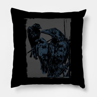 Raven Pillow