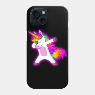 Dabbing Unicorn Dab Cute Rainbow Pony Phone Case