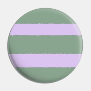 Wide Purple and Green Stripes Pin