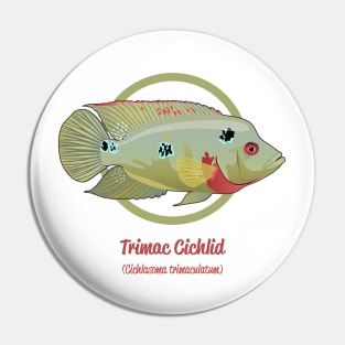 Trimac Cichlid Pin