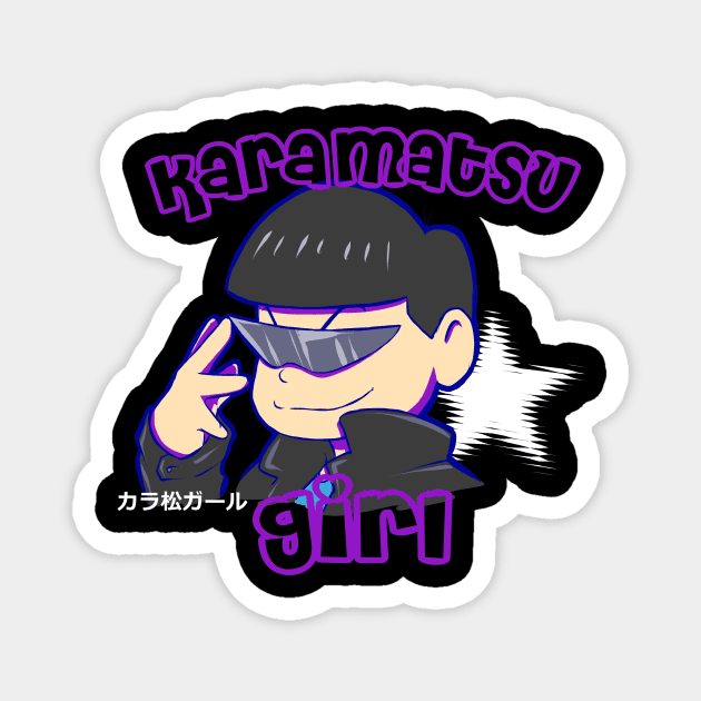 Karamatsu Girl Magnet by PsychoDelicia