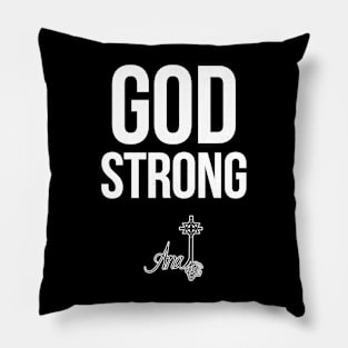 God Strong Pillow