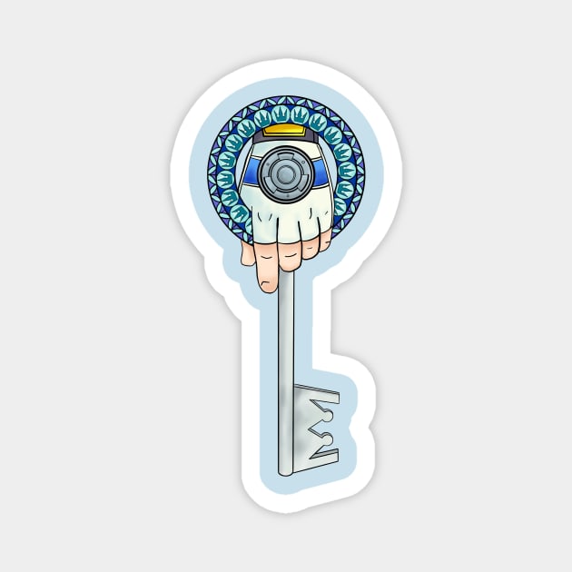 Hand of the Key Magnet by Clifftron