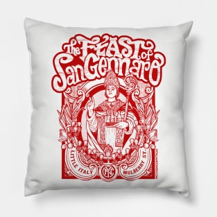 San Gennaro NYC Classic Pillow