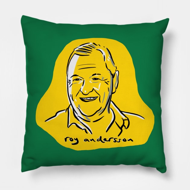 Roy Andersson Pillow by realisateur