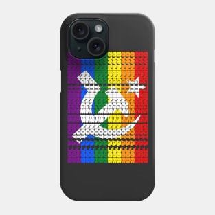 Owning things is not a job (Pride flag) Phone Case