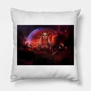 Exiled From Earth Pillow