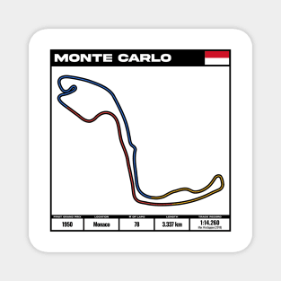 formula one circuit monte carlo - formula one track - formula 1 track T-Shirt Hoodie T-Shirt Magnet