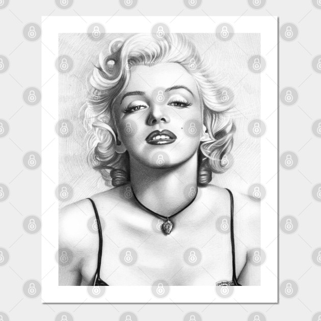 Girl Face With Pencil Sketch Design Sketchbook Poster Und