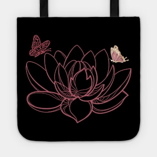 Loto natural butterfly  wellness Tote