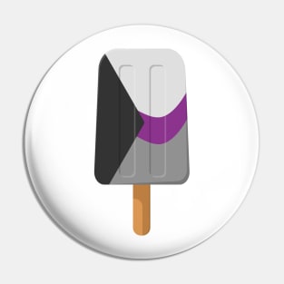 Cute Demisexual Pride Flag Popsicle Pin