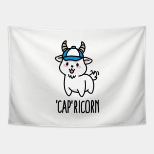 Cap ricorn Capricorn funny baseball cap zodiac sign Tapestry