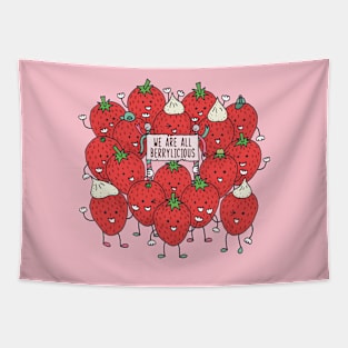 Strawberry Love Tapestry