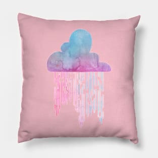 Cotton Candy Rain Pillow