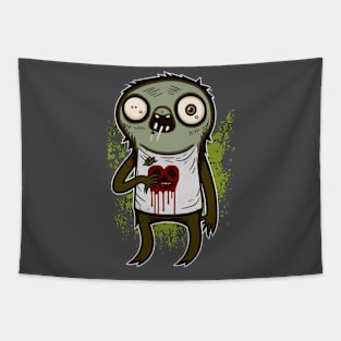 Zombie Sloth Tapestry