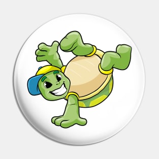 Turtle at Hip Hop break dance with Cap Pin