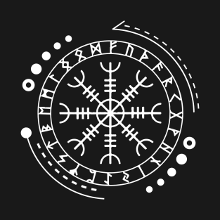 Helm of Awe - Aegishjalmur | Norse Pagan Symbol T-Shirt