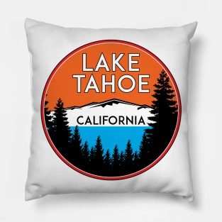 LAKE TAHOE CALIFORNIA REPUBLIC SKIING SKI LAKE BOAT BOATING BEAR SNOWBOARD Pillow