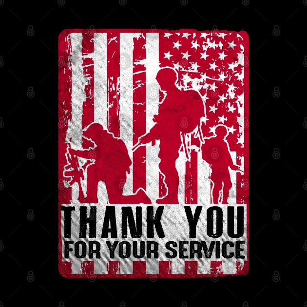 Memorial Day T-shirt Thank you for your service Shirt by Dailygrind