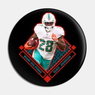 DUKE JOHNSON MIAMI DOLPHINS Pin