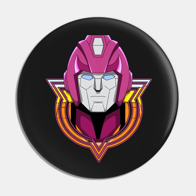 Transformers Hot Rod Rodimus Pin by nicitadesigns