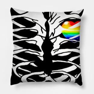 LGPT Pride Rainbow In Heart Costume Gift Pillow