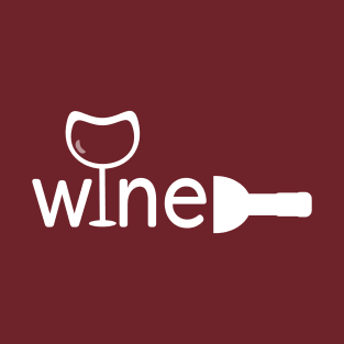Wine logo for wine lovers T-Shirt