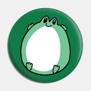 Giant Round Frog Pin