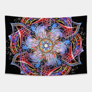 Mandala Strange Runes Tapestry