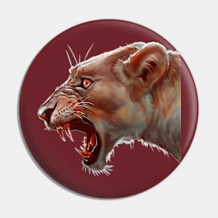 Lioness Pin