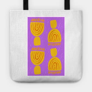 Chanukiah Burning Bright Tote