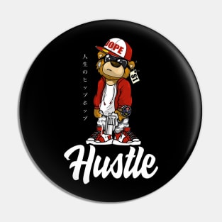 Be Hustle Hip Hop Style Only $1 Pin