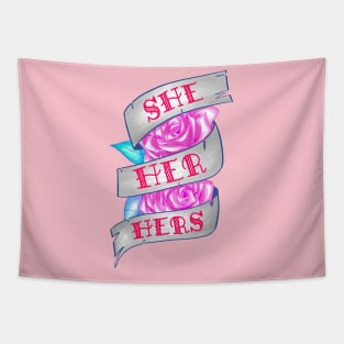She/Her/Hers Tapestry