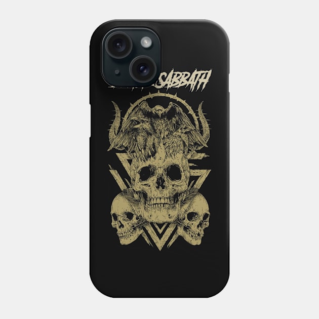 SABBATH BAND Phone Case by Pastel Dream Nostalgia