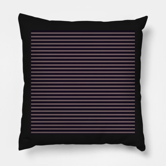 Watusi Stripe by Suzy Hager    Watusi Collection       Black & Brown Pillow by suzyhager