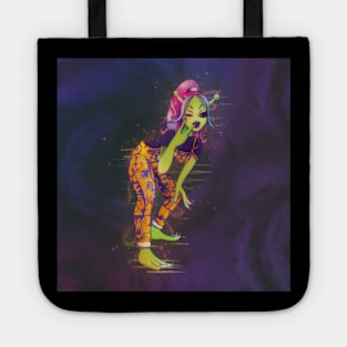 Alien In Dungarees Tote