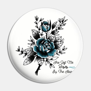 Roses by the stairs Pin