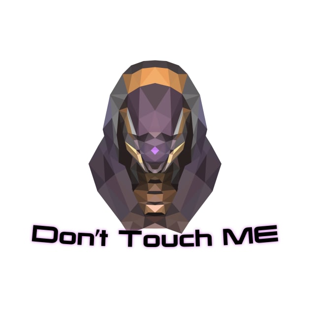 Low Poly "Don't Touch ME" Tali by hoodwinkedfool