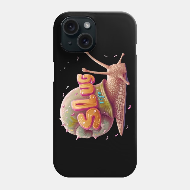 slug life Phone Case by Stephanie Francoeur Art