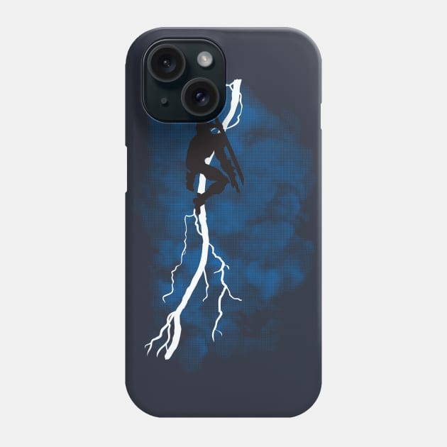 The Dark Raiden Rising Phone Case by mikelaidman