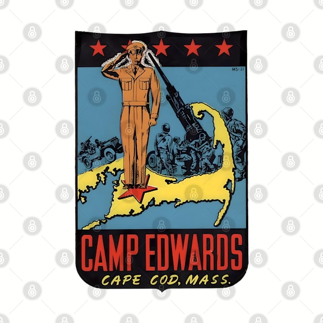 Camp Edwards - Cape Code Massachusetts - 1960swin by Desert Owl Designs