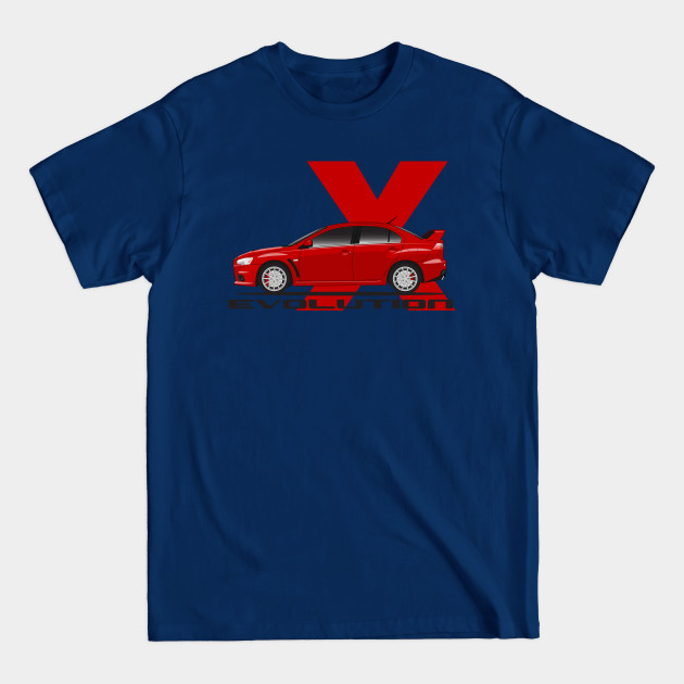 Disover EVOLUTION X - Mitsubishi Evo - T-Shirt