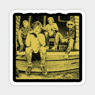 YELLOW GOLDEN GIRLS Magnet