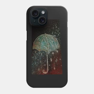 Spray paint umbrella Phone Case