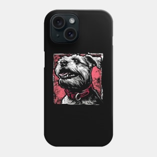 Retro Art Yorkshire Terrier Dog Lover Phone Case